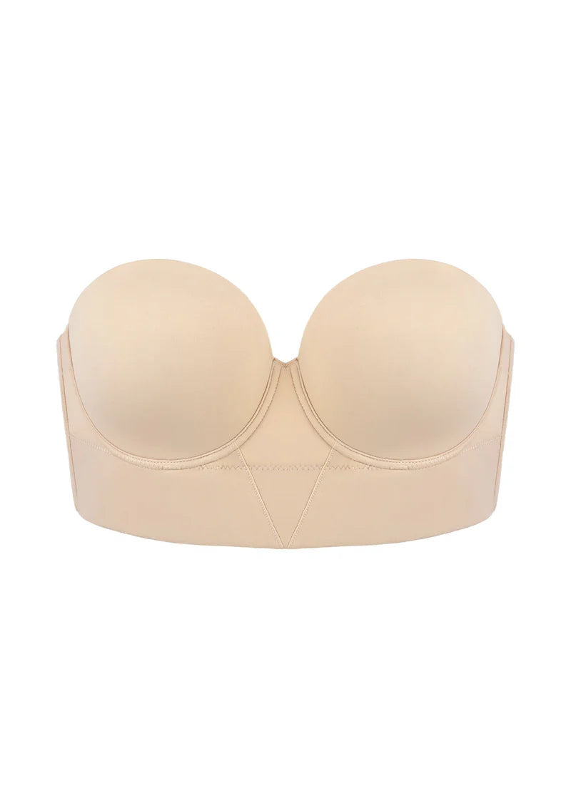 Thin Strapless Non-slip Push Up Bra