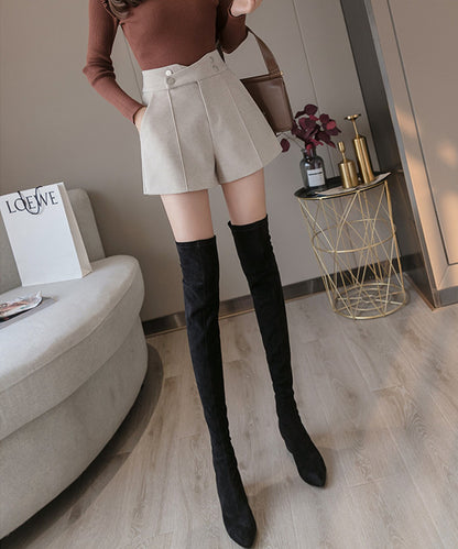 Wide Leg Loose Skinny High Waist Shorts