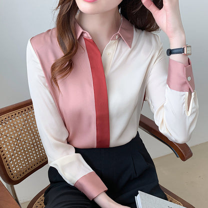 Women's Loose Fashion Western Style All-match Shirt Tops