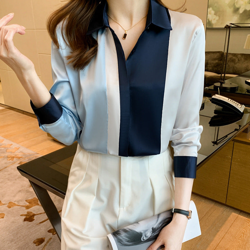 Women's Loose Fashion Western Style All-match Shirt Tops
