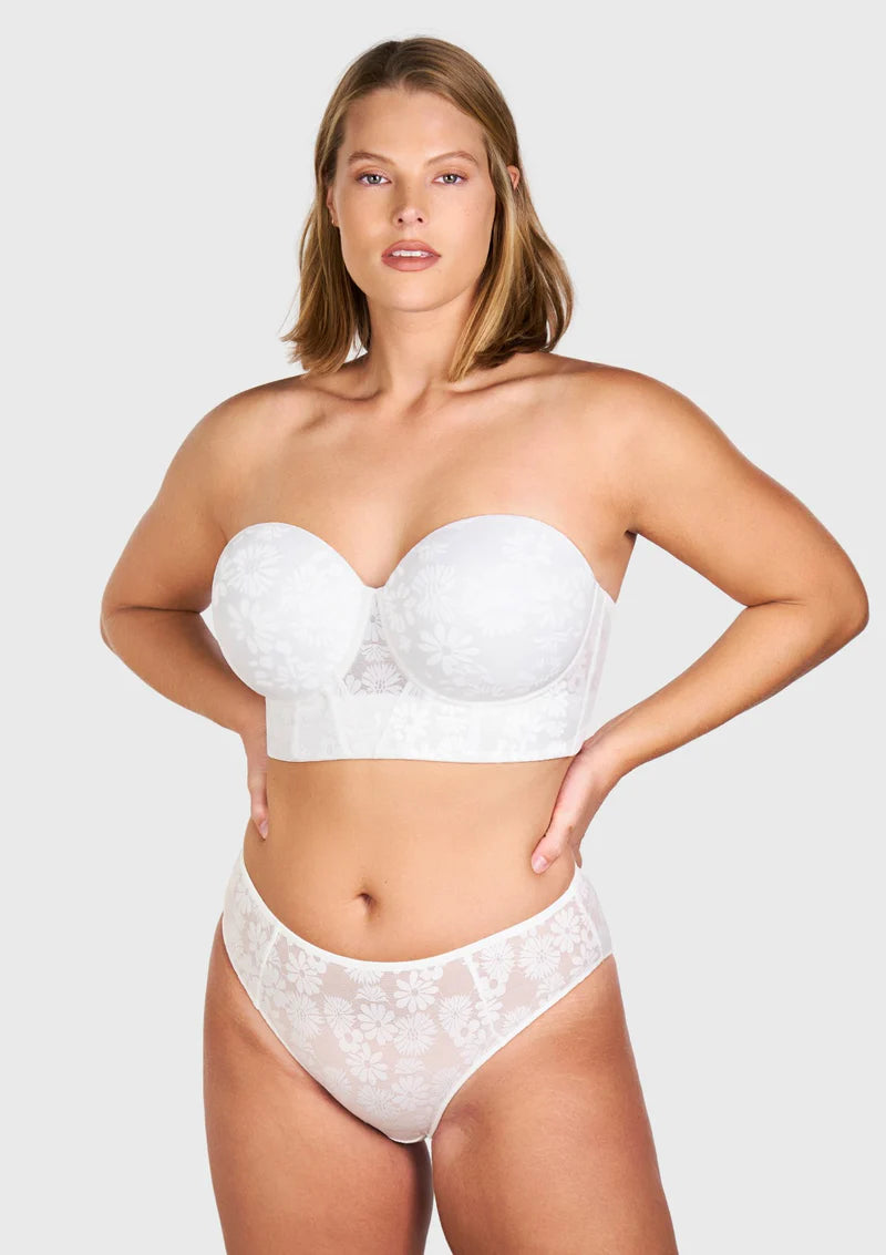 Thin Strapless Non-slip Push Up Bra