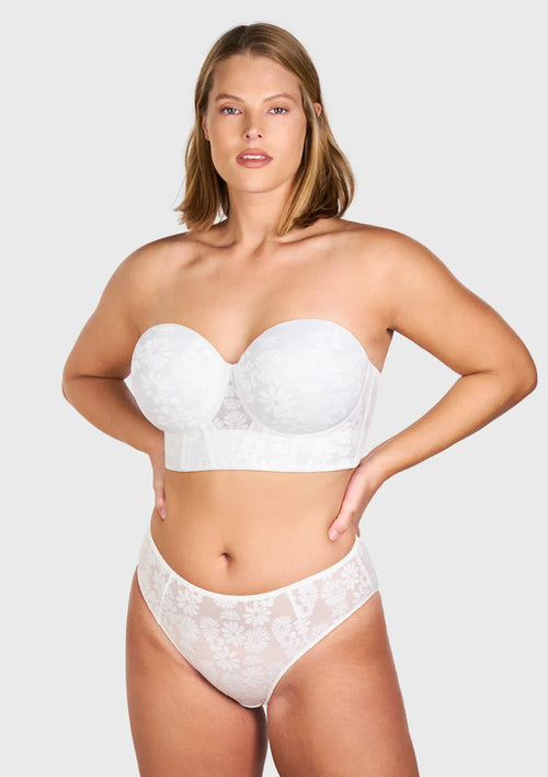Thin Strapless Non-slip Push Up Bra