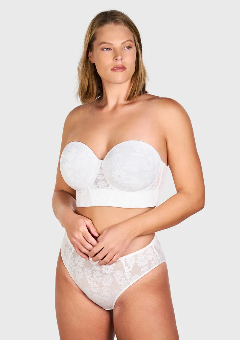 Thin Strapless Non-slip Push Up Bra